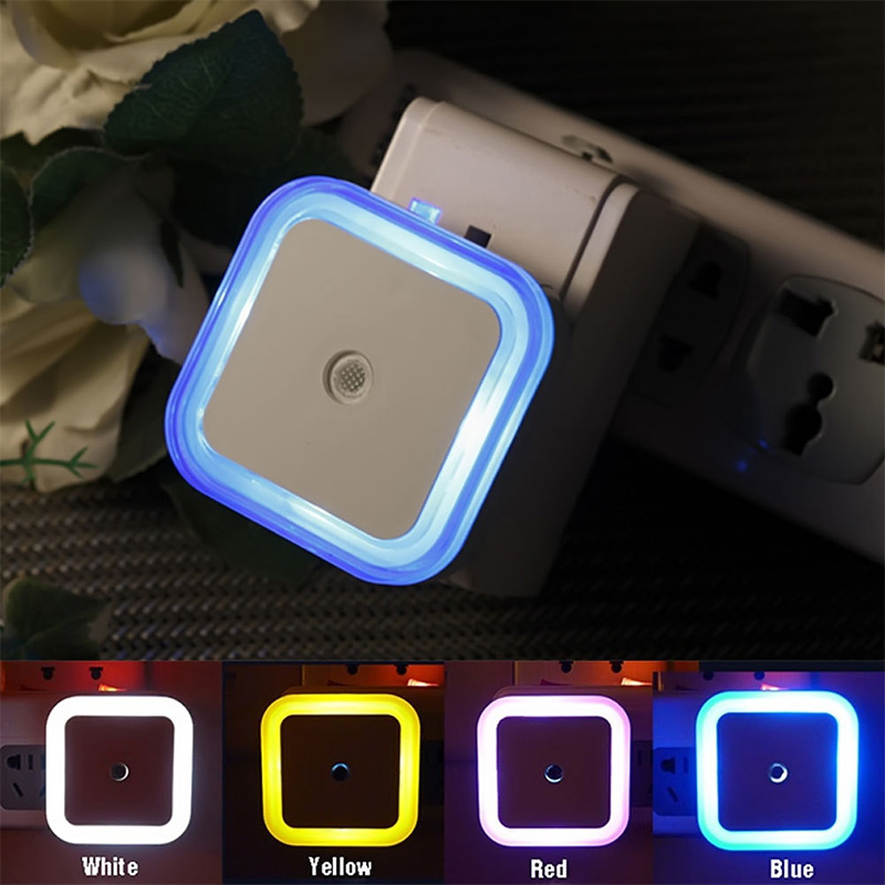 MDNL0046-Led Mini Square Plug Cool Маленький ночник